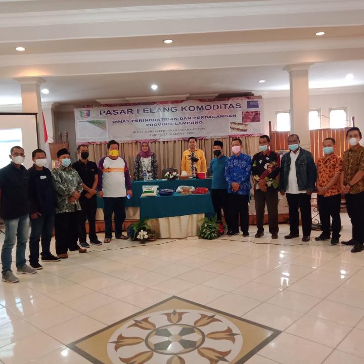 Dinas Perindag Provinsi Lampung Gelar Pasar Lelang Hasil Transaksi Rp.192.540.000